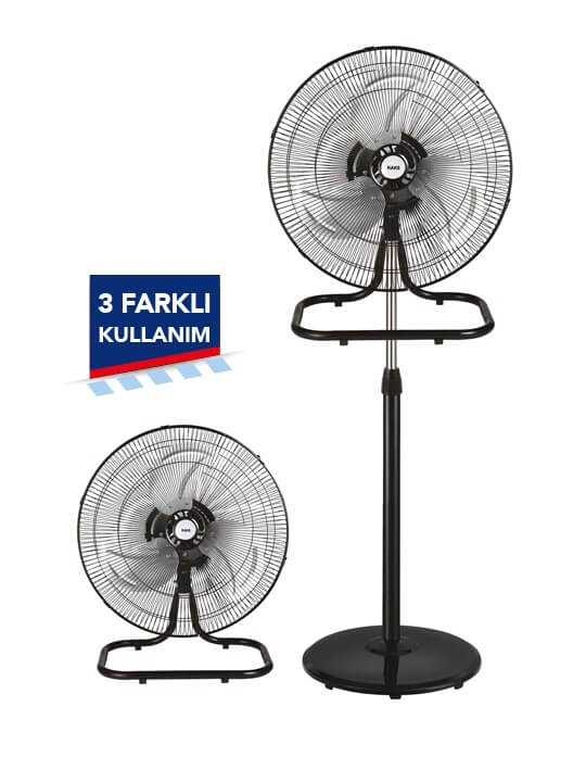 RAKS SF 18 ELOS Sanayi Tipi Vantilatör 90W